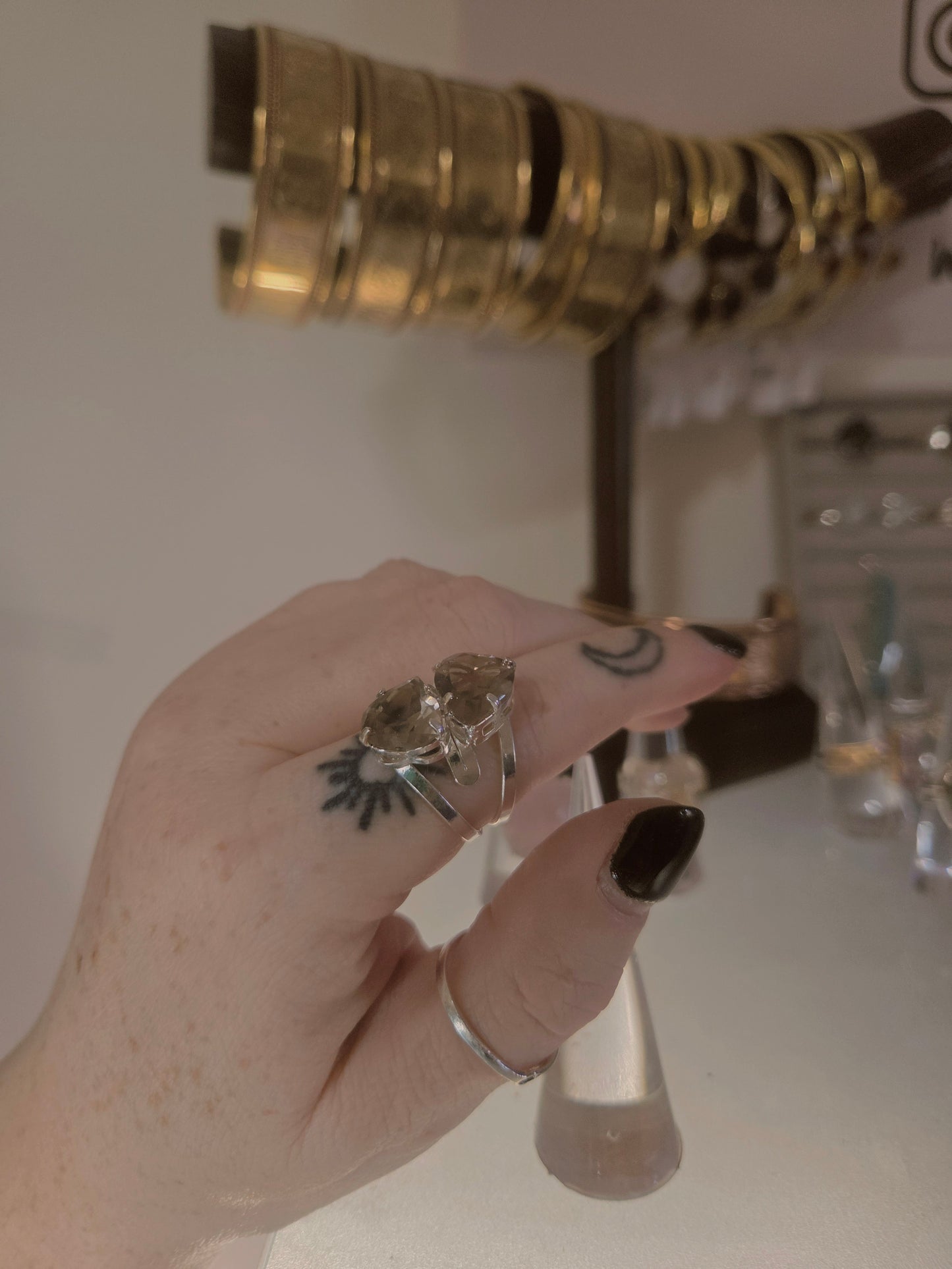 Stunning Smokey Quartz Statement Ring