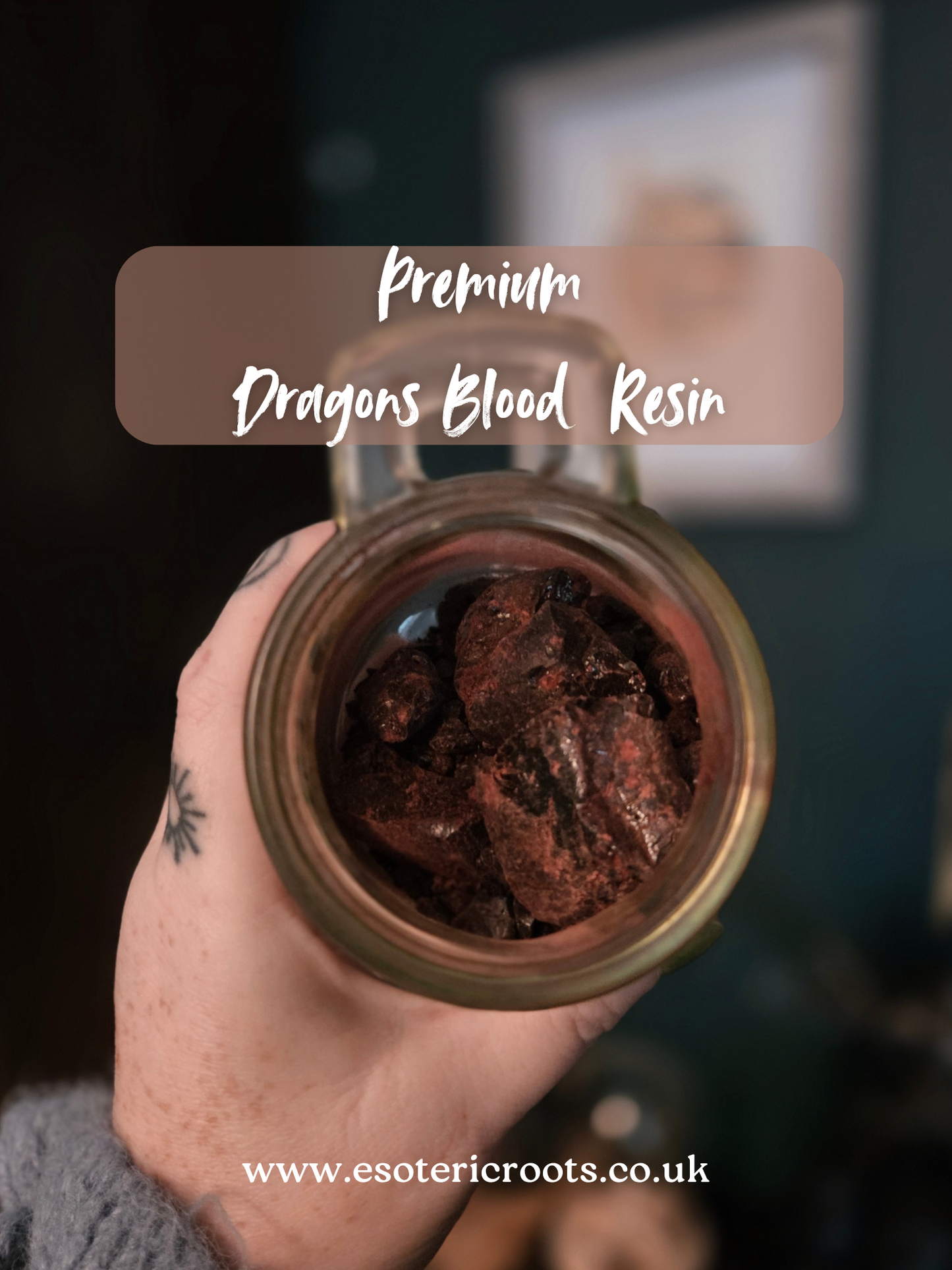 Dragons Blood Resin 25g - Protection & Power Magic | Esoteric Roots