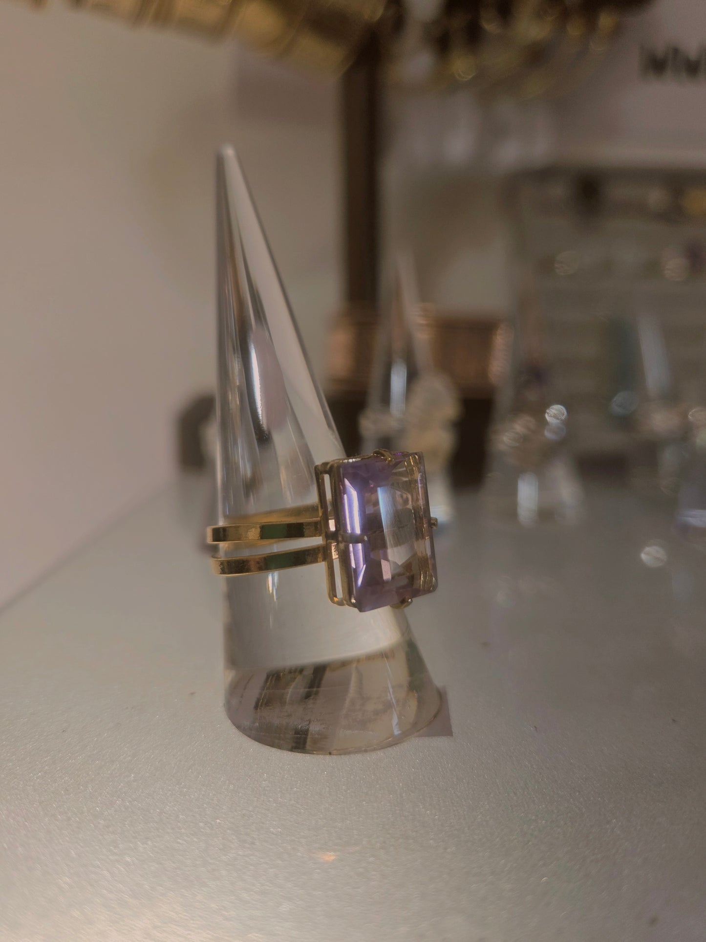 Stunning Ameythyst Statement Ring