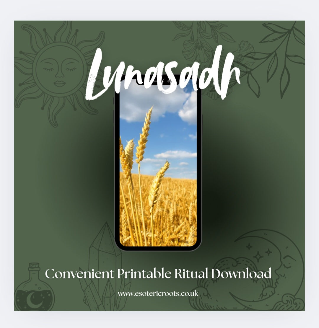 Lughnasadh Ritual Download - Celebrate the First Harvest with Grain Magic