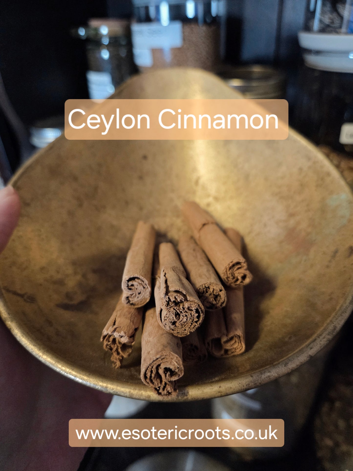 Ceylon Cinnamon Quills (True Cinnamon) | Prosperity & Protection | Esoteric Roots 25g