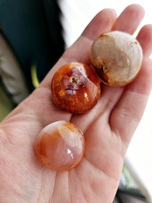 Carnelian Tumble Stone - Healing Crystal for Courage | Esoteric Roots