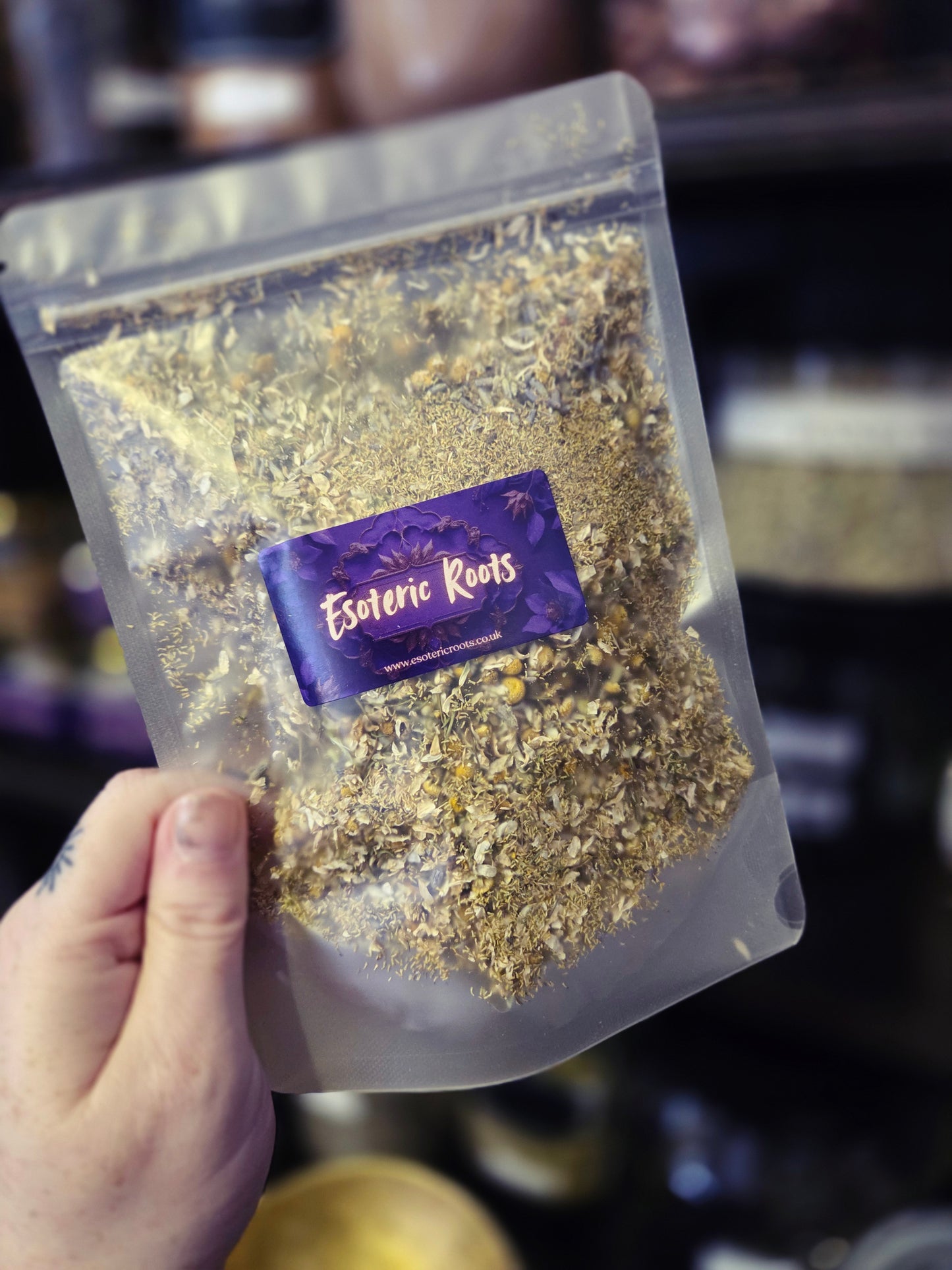 Organic Chamomile & Lavender Herbal Tea | Esoteric Roots