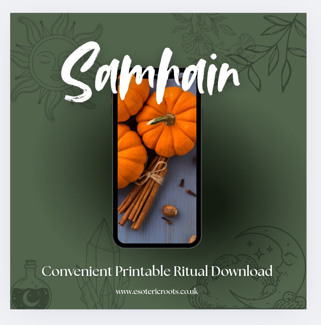Samhain Ritual Download - Honor the Ancestors with Sacred Halloween Magic
