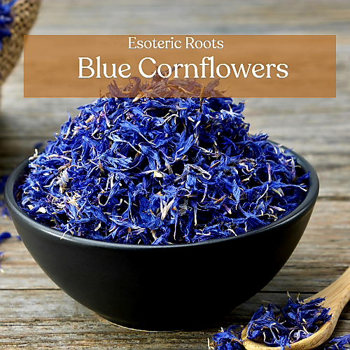 Blue Cornflowers - Psychic Vision & Love Magic | Esoteric Roots 20g