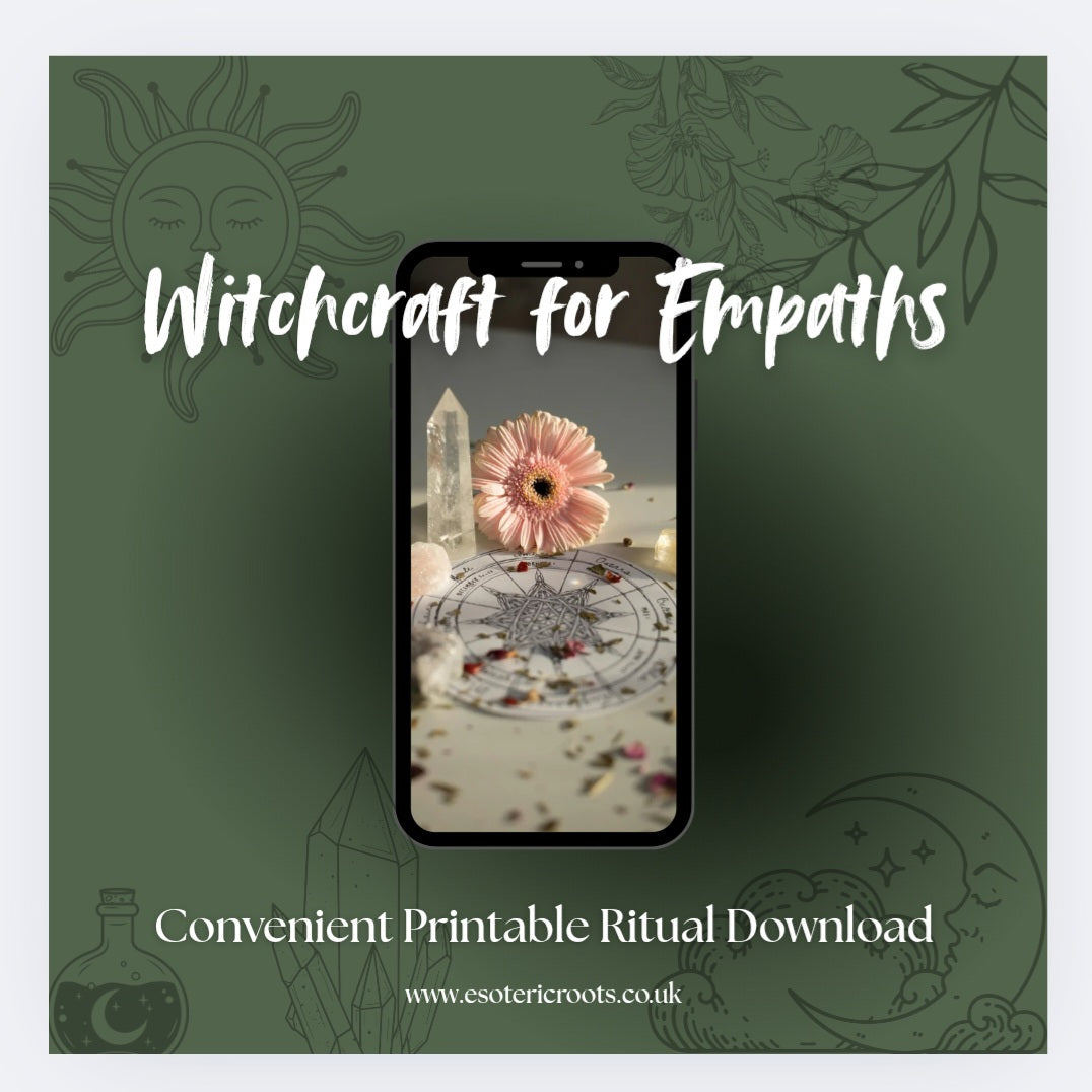 Witchcraft For Empaths Digital Guide - Magic for Sensitive Souls