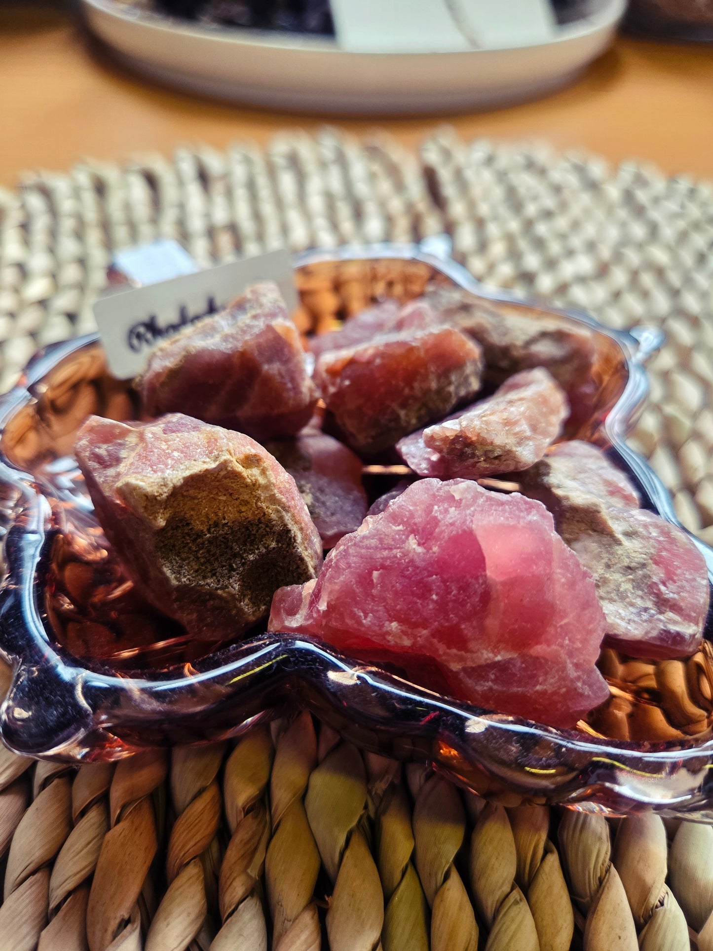 Raw Rhodochrosite Piece
