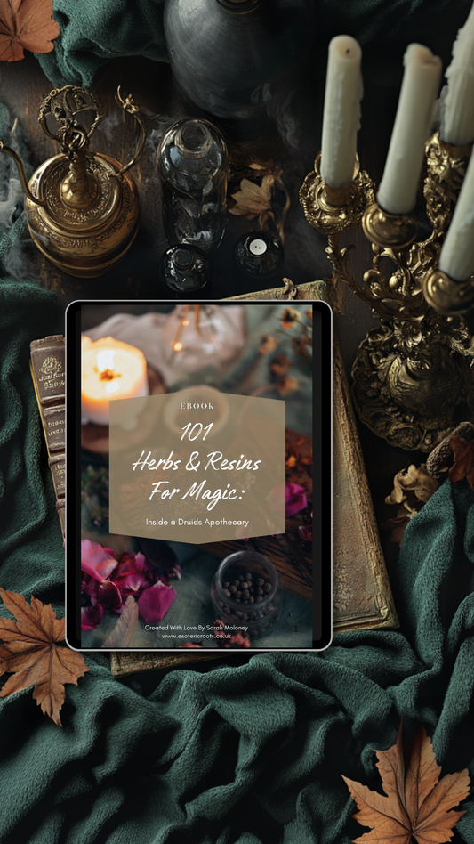 101 Herbs and Resins for Magic: Inside a Druid's Apothecary by Sarah Moloney