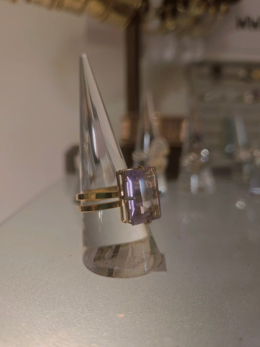 Stunning Ameythyst Statement Ring