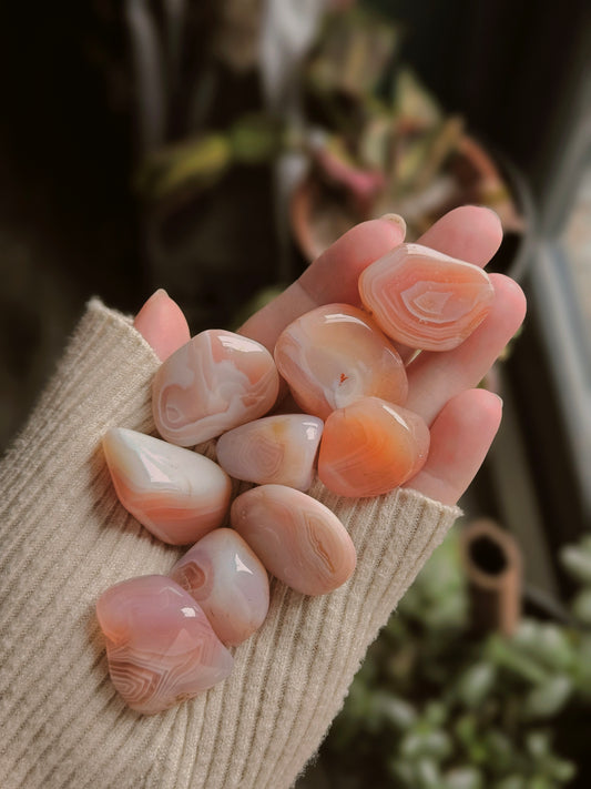 Apricot Agate Tumble