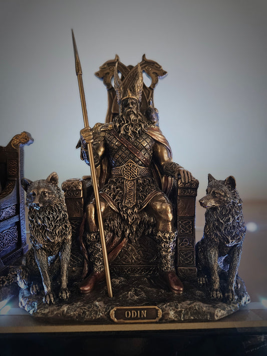 Odin AllFather Statue Figurine