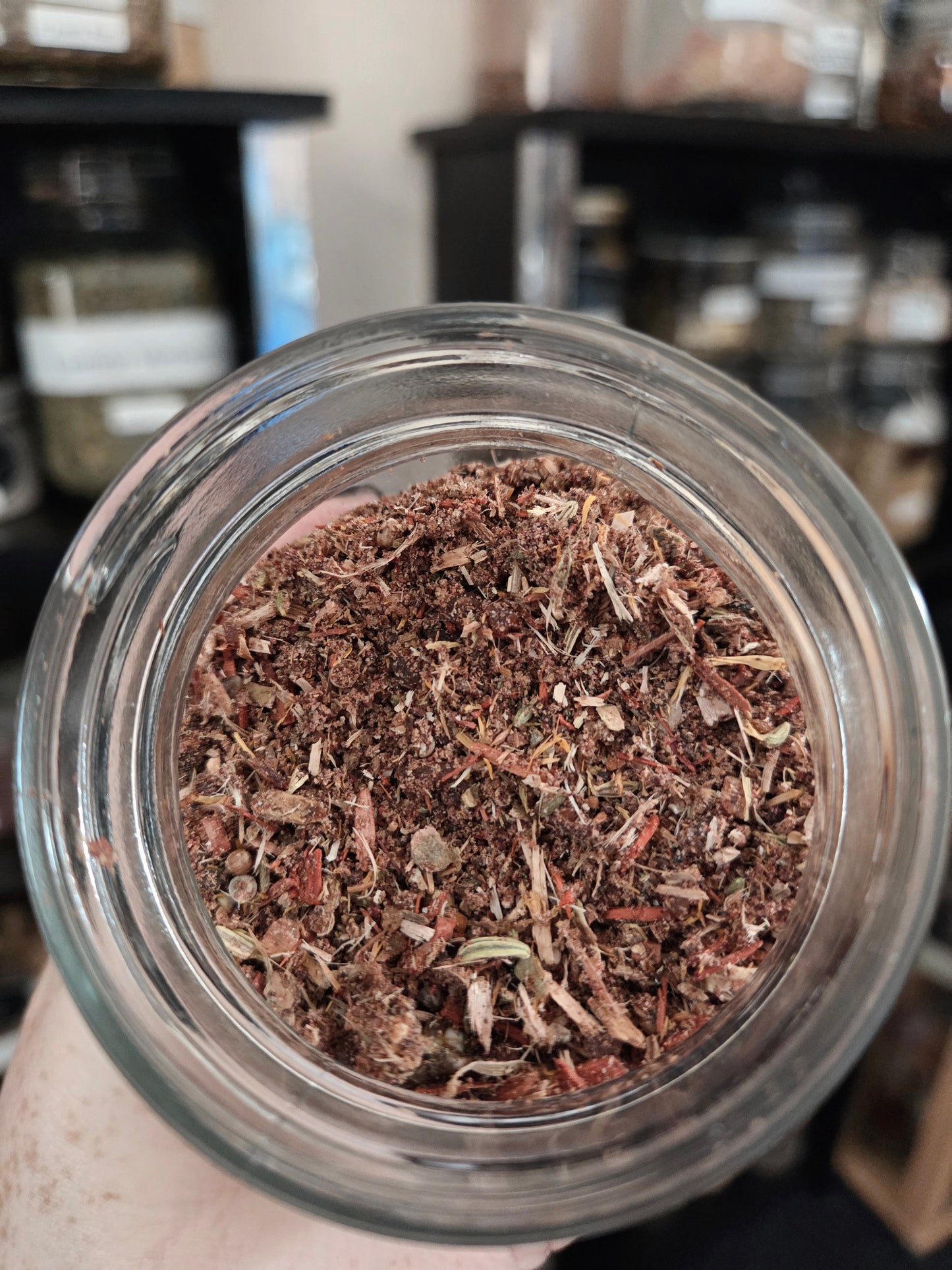 Loose Incense Jar Fire Element